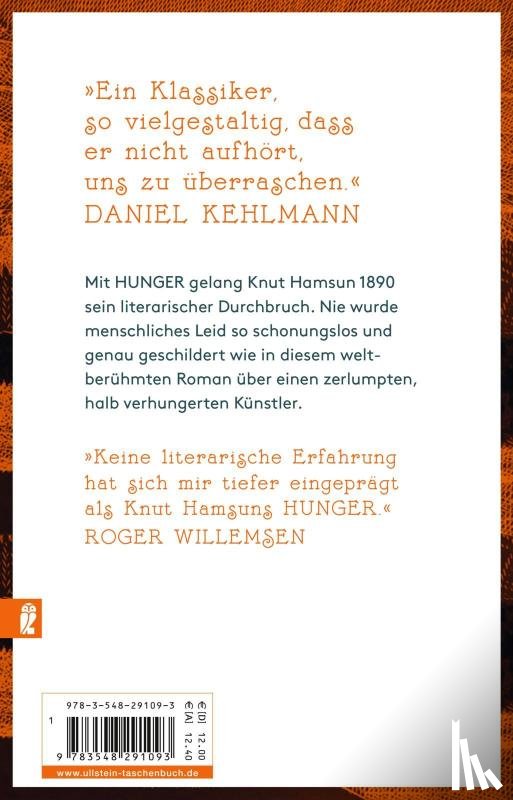Hamsun, Knut - Hunger
