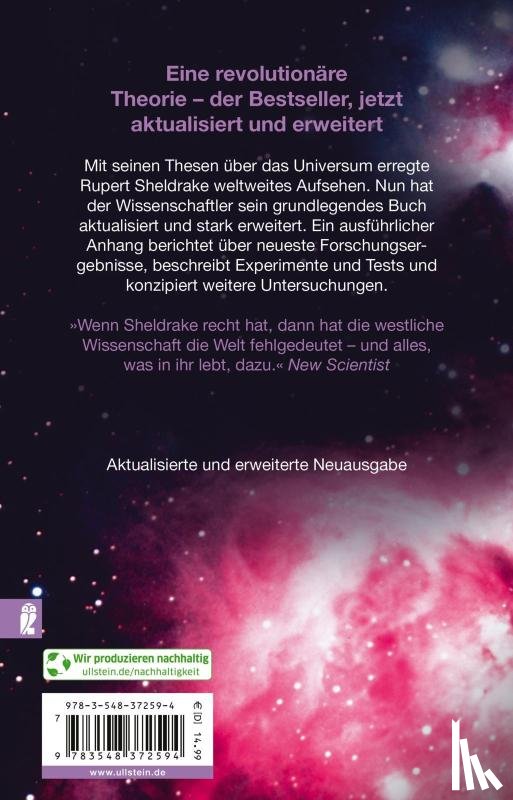 Sheldrake, Rupert - Das schöpferische Universum