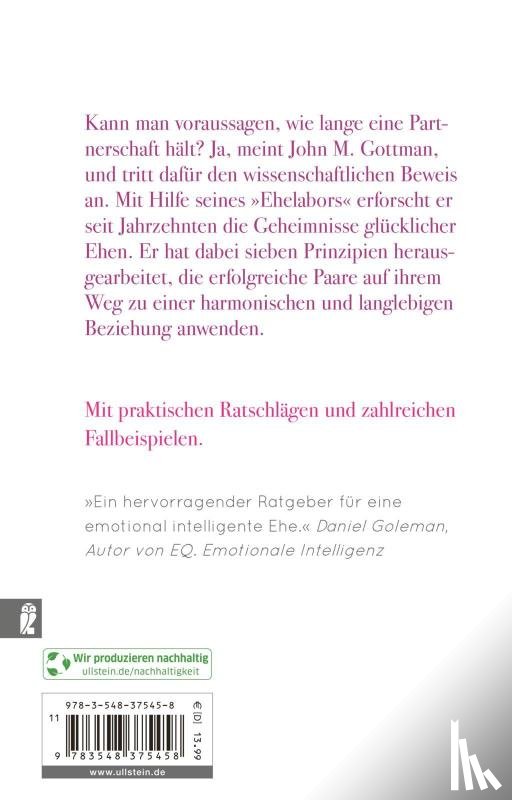 Gottman, John M. - Die 7 Geheimnisse der glücklichen Ehe