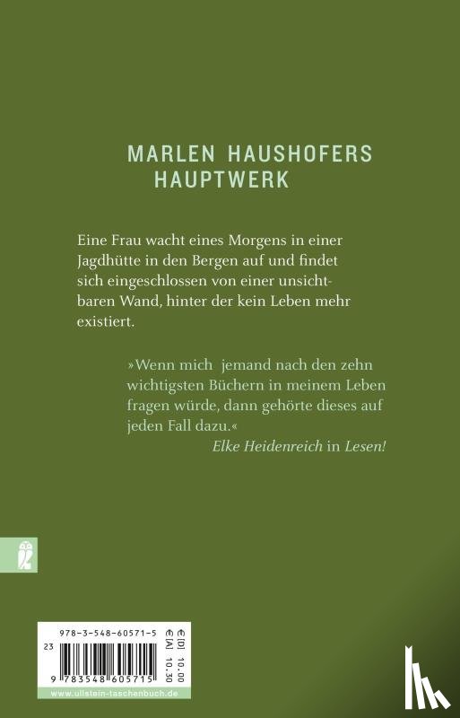 Haushofer, Marlen - Die Wand