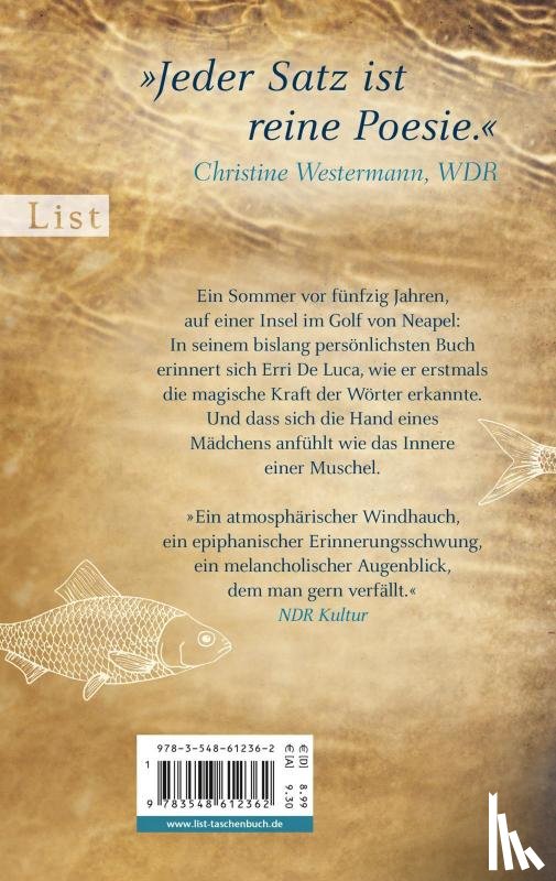 De Luca, Erri - Fische schliessen nie die Augen