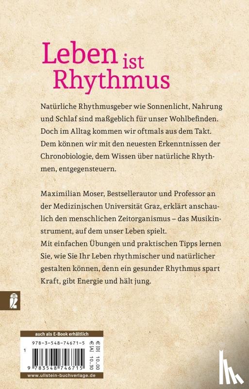 Moser, Maximilian - Vom richtigen Umgang mit der Zeit