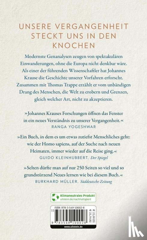 Krause, Johannes, Trappe, Thomas - Die Reise unserer Gene