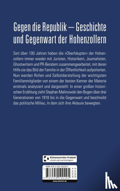 Malinowski, Stephan - Die Hohenzollern und die Nazis