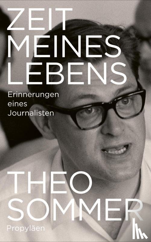 Sommer, Theo - Zeit meines Lebens