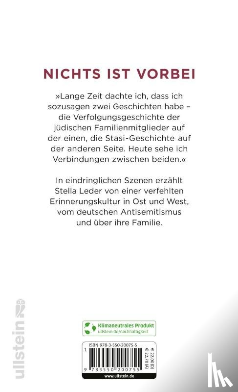 Leder, Stella - Meine Mutter, der Mann im Garten und die Rechten