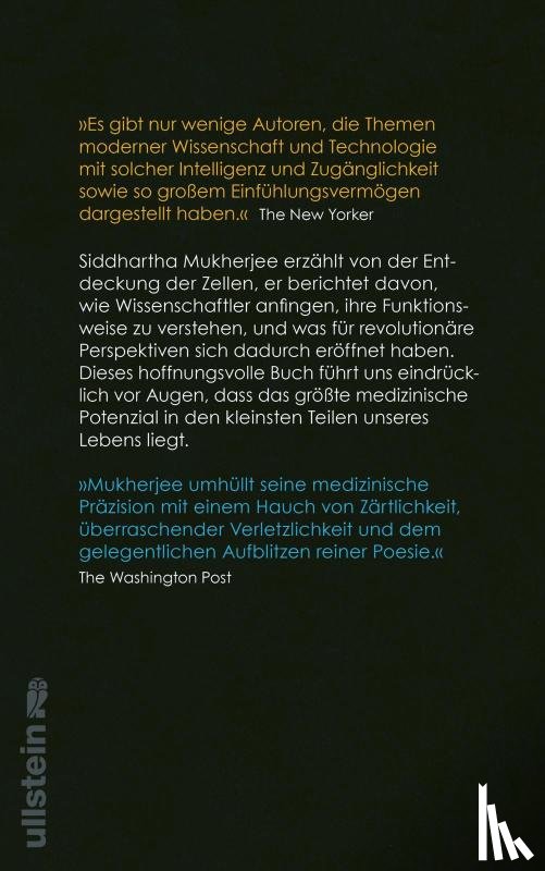 Mukherjee, Siddhartha - Das Lied der Zelle
