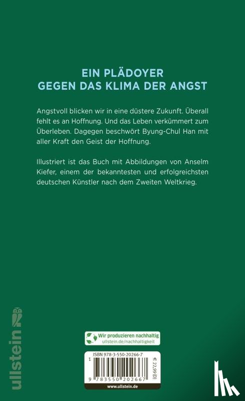 Han, Byung-Chul - Der Geist der Hoffnung
