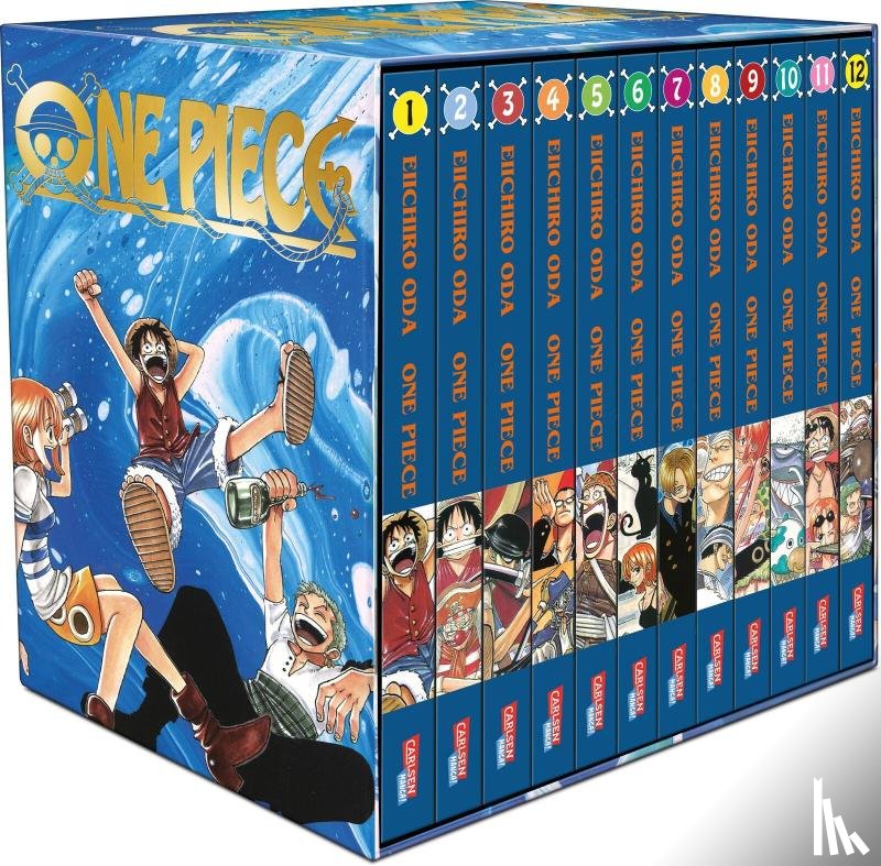 Oda, Eiichiro - One Piece Sammelschuber 1: East Blue (inklusive Band 1-12)
