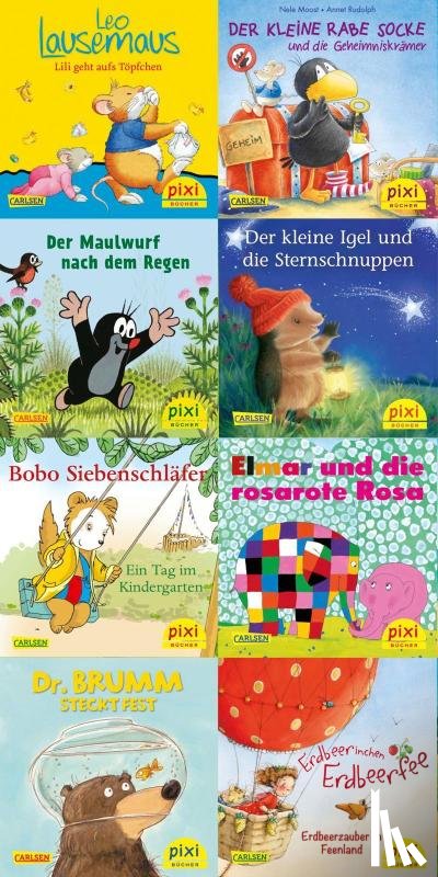  - Pixi-Serie Nr. 254. Die beliebtesten Bilderbuch-Helden bei Pixi (8x8 Exemplare)