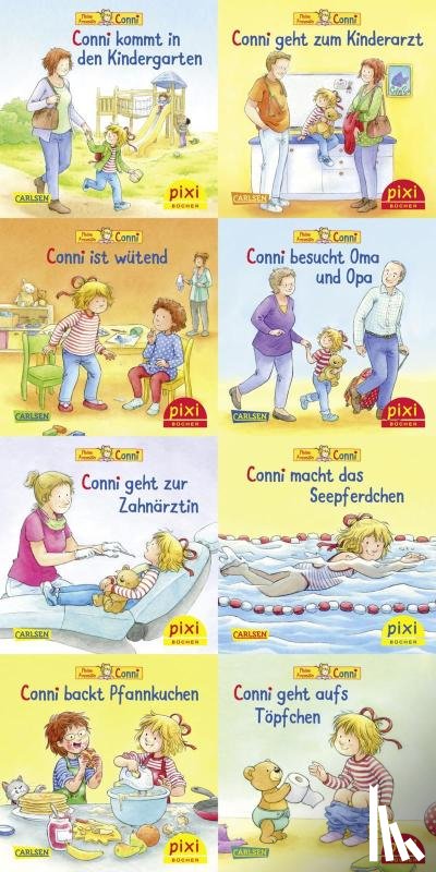 Schneider, Liane - Pixi-Box 275: Connis bunte Welt (8x8 Exemplare)