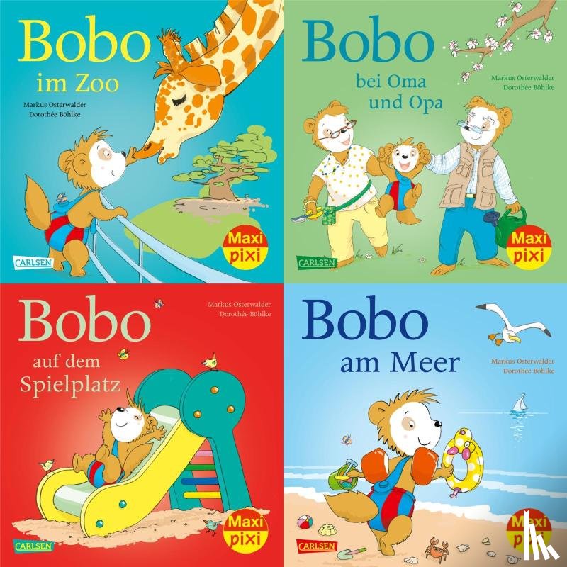 Osterwalder, Markus - Maxi-Pixi-Box 86: Bobo Siebenschläfer (4x5 Exemplare)