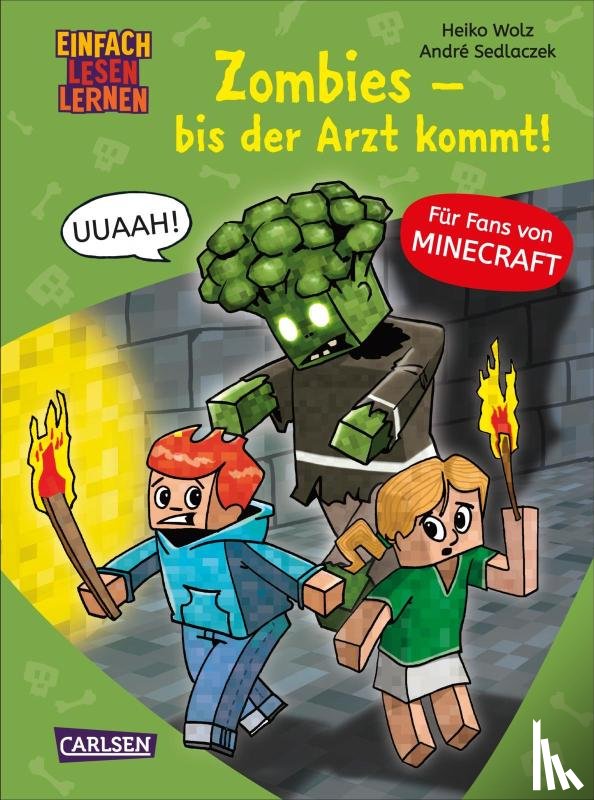 Wolz, Heiko - Lesenlernen mit Spaß - Minecraft 1: Zombies - bis der Arzt kommt!
