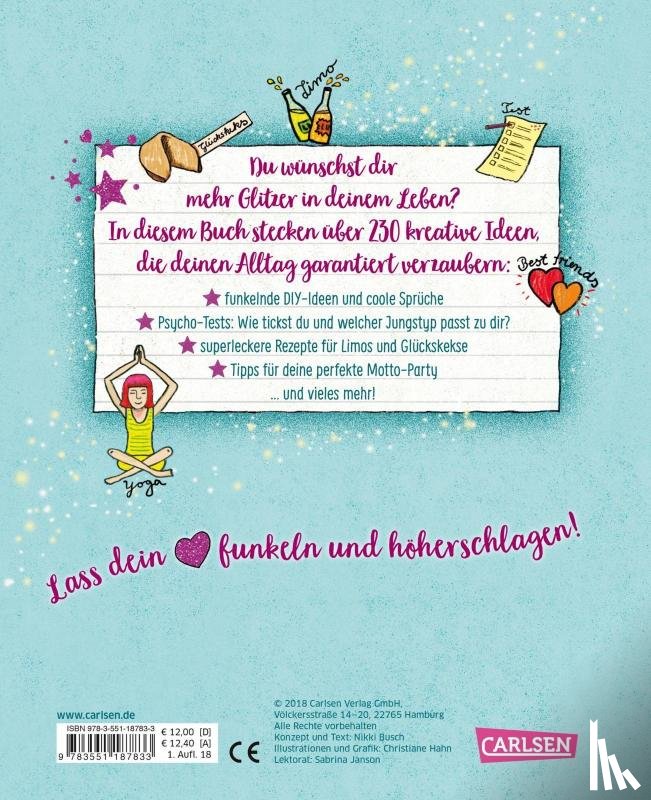 Busch, Nikki - Dein Mädchenbuch: über 230 Ideen für mehr Glitzer im Leben