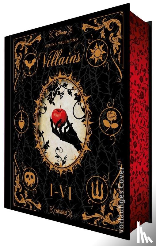 Valentino, Serena - Disney Villains: Villains Band I-VI: Luxusausgabe mit Farbschnitt im düsteren Dark-Fantasy-Setting
