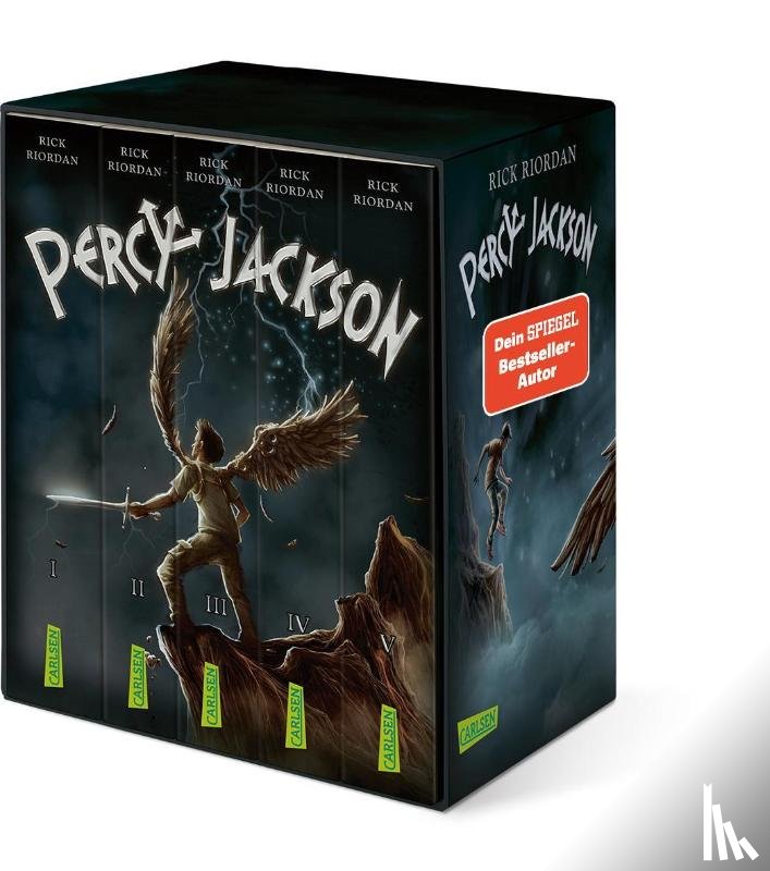 Riordan, Rick - Percy-Jackson-Taschenbuchschuber (Percy Jackson)