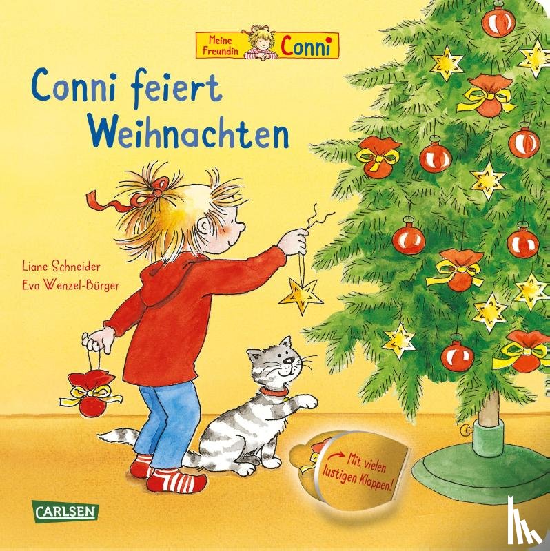 Schneider, Liane - Conni feiert Weihnachten (Pappenbuch mit Klappen)