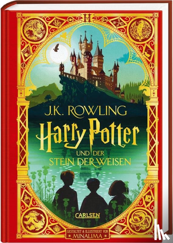 Rowling, J. K. - Harry Potter und der Stein der Weisen (MinaLima-Edition mit 3D-Papierkunst 1)