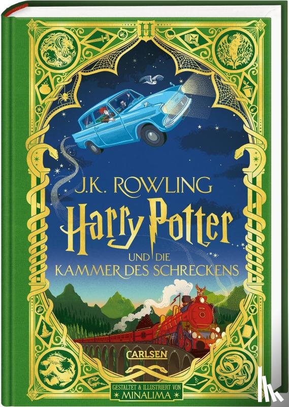 Rowling, J. K. - Harry Potter und die Kammer des Schreckens (MinaLima-Edition mit 3D-Papierkunst 2)