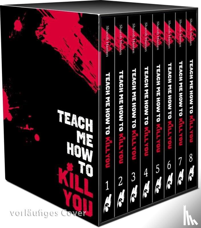 Hanten, Sharoh - Teach me how to Kill you Sammelschuber (inklusive Band 1-8)