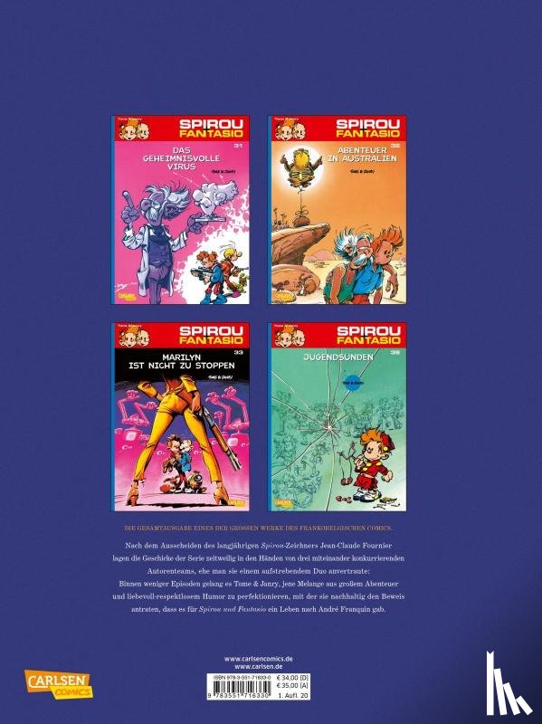 Tome - Spirou und Fantasio Gesamtausgabe 13: 1981-1983