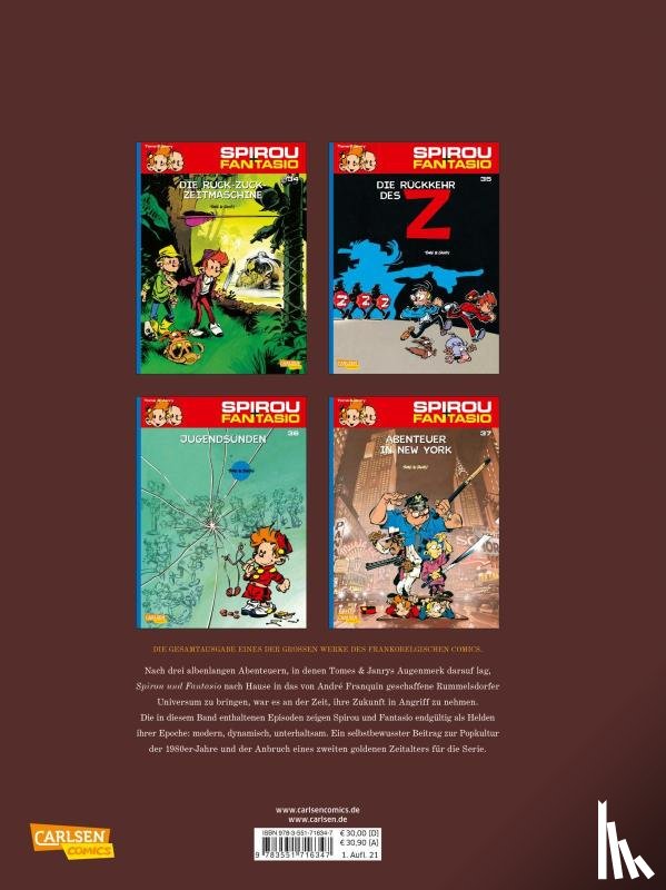 Tome - Spirou und Fantasio Gesamtausgabe 14: 1984-1987