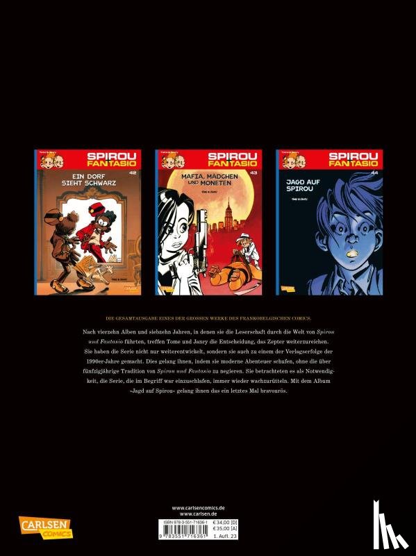 Tome - Spirou und Fantasio Gesamtausgabe 16: 1992-1999