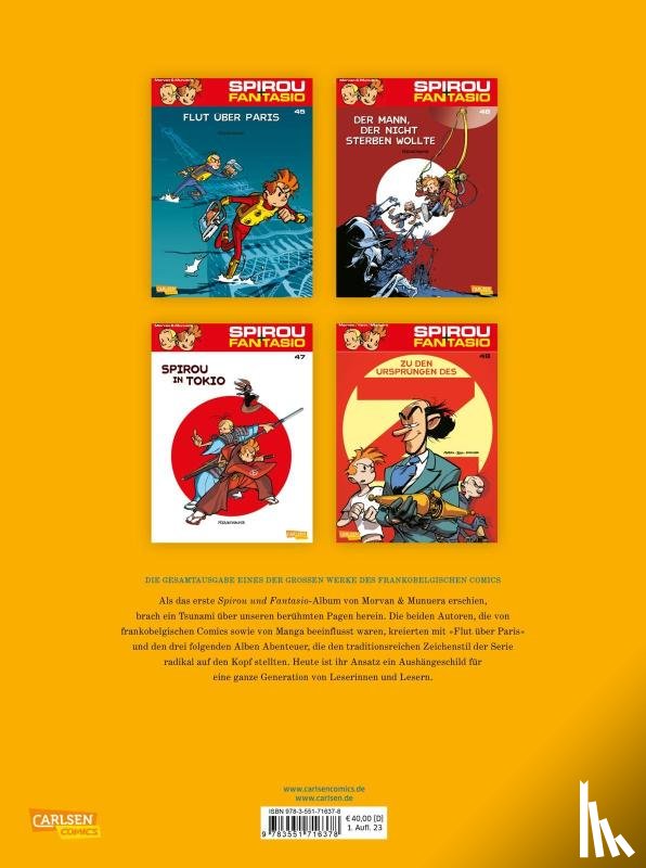 Morvan, Jean David - Spirou und Fantasio Gesamtausgabe 17: 2004-2008