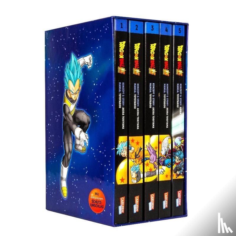 Toriyama, Akira - Dragon Ball Super Bände 1-5 im Sammelschuber mit Extra