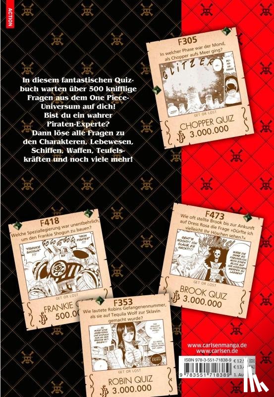 Oda, Eiichiro, Comics, Jump - One Piece Quiz Book 1