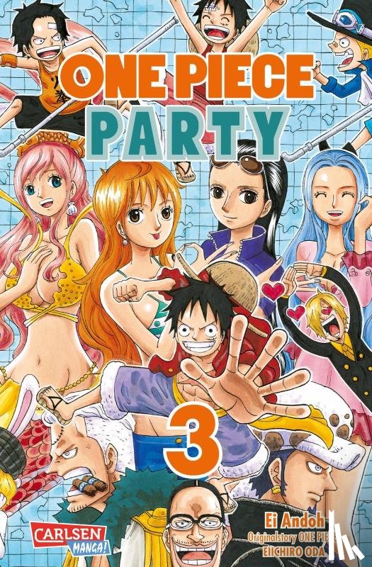 Andoh, Ei, Oda, Eiichiro - One Piece Party 3