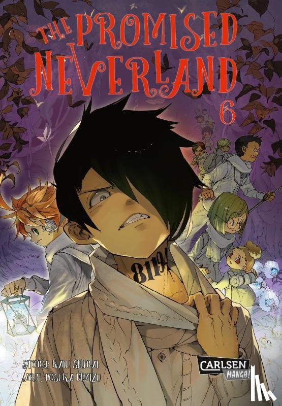 Shirai, Kaiu, Demizu, Posuka - The Promised Neverland 6