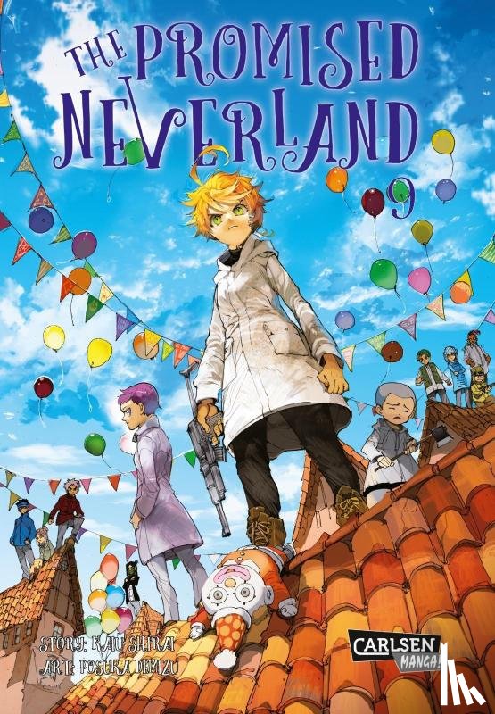 Shirai, Kaiu, Demizu, Posuka - The Promised Neverland 9