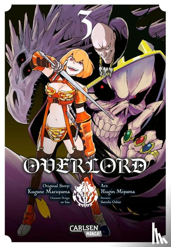 Maruyama, Kugane, Miyama, Hugin - Overlord 03