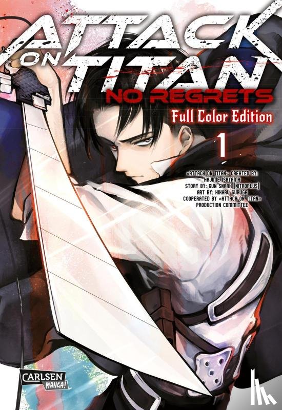 Isayama, Hajime, Snark, Gun - Attack On Titan - No Regrets Full Colour Edition 1