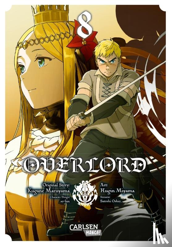 Maruyama, Kugane, Miyama, Hugin - Overlord 8