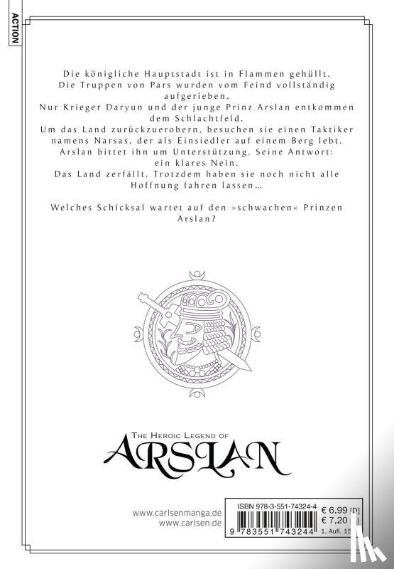 Arakawa, Hiromu, Tanaka, Yoshiki - The Heroic Legend of Arslan 02
