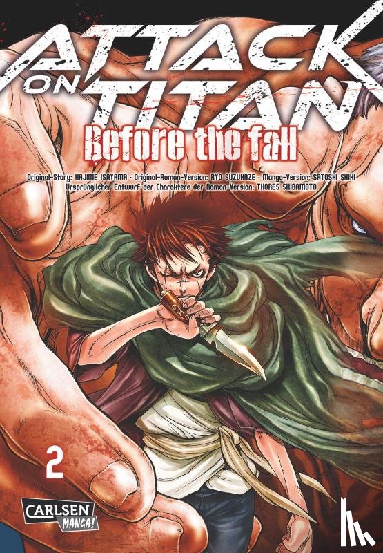 Isayama, Hajime, Suzukaze, Ryo - Attack on Titan - Before the Fall 2