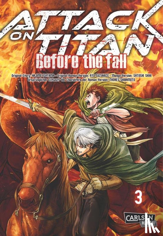 Isayama, Hajime, Suzukaze, Ryo - Attack on Titan - Before the Fall 3