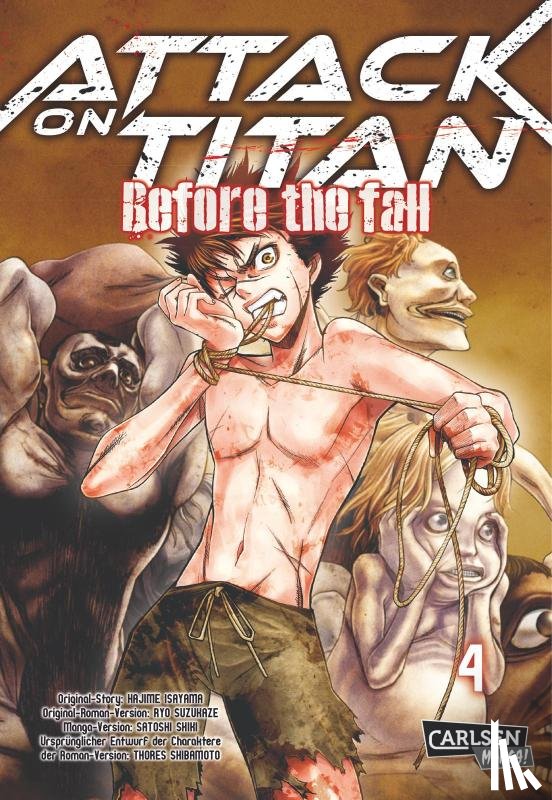 Isayama, Hajime, Suzukaze, Ryo - Attack on Titan - Before the Fall 4