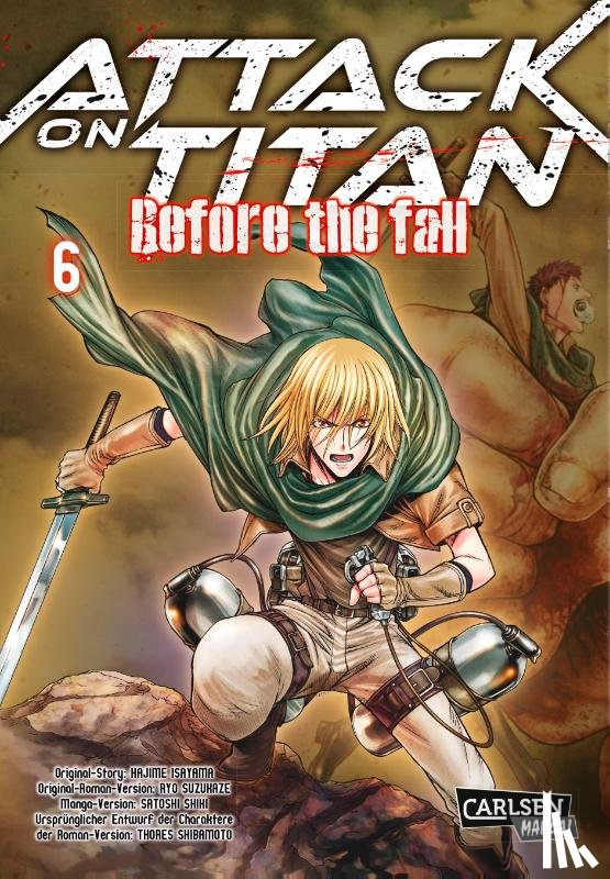 Isayama, Hajime, Suzukaze, Ryo - Attack on Titan - Before the Fall 6