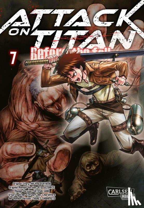 Isayama, Hajime, Suzukaze, Ryo - Attack on Titan - Before the Fall 7