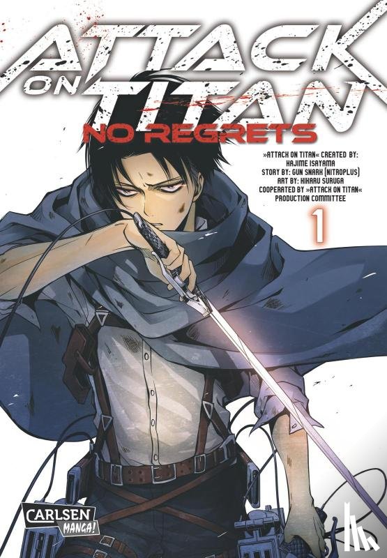 Isayama, Hajime, Snark, Gun - Attack on Titan - No Regrets 1