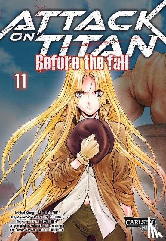 Isayama, Hajime, Suzukaze, Ryo - Attack on Titan - Before the Fall 11