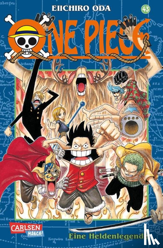 Oda, Eiichiro - One Piece 43. Eine Heldenlegende