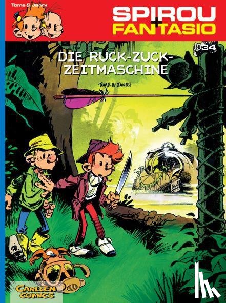 Janry, Tome - Spirou & Fantasio 34: Die Ruck-Zuck-Zeitmaschine