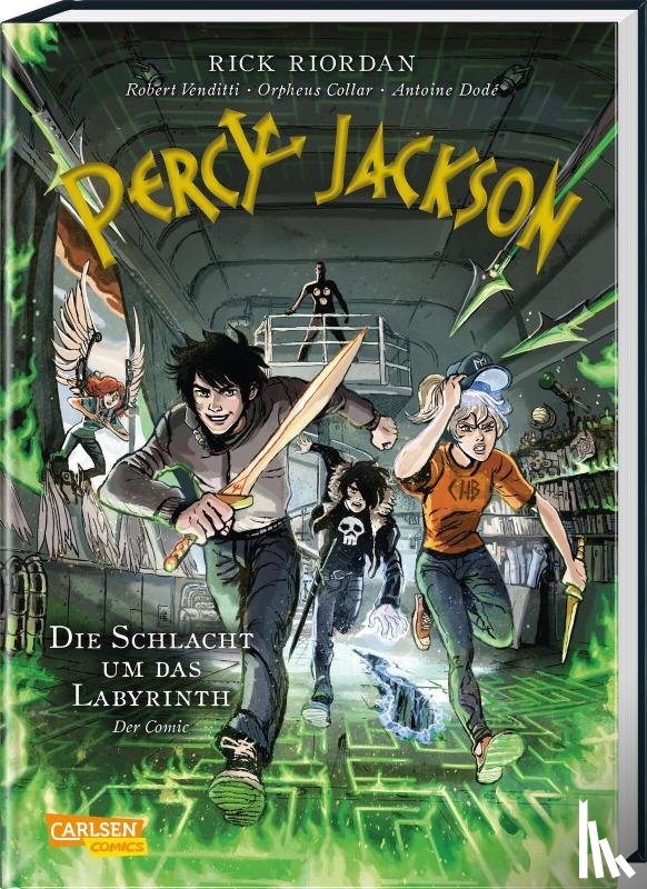 Riordan, Rick, Venditti, Robert - Percy Jackson (Comic) 4: Die Schlacht um das Labyrinth