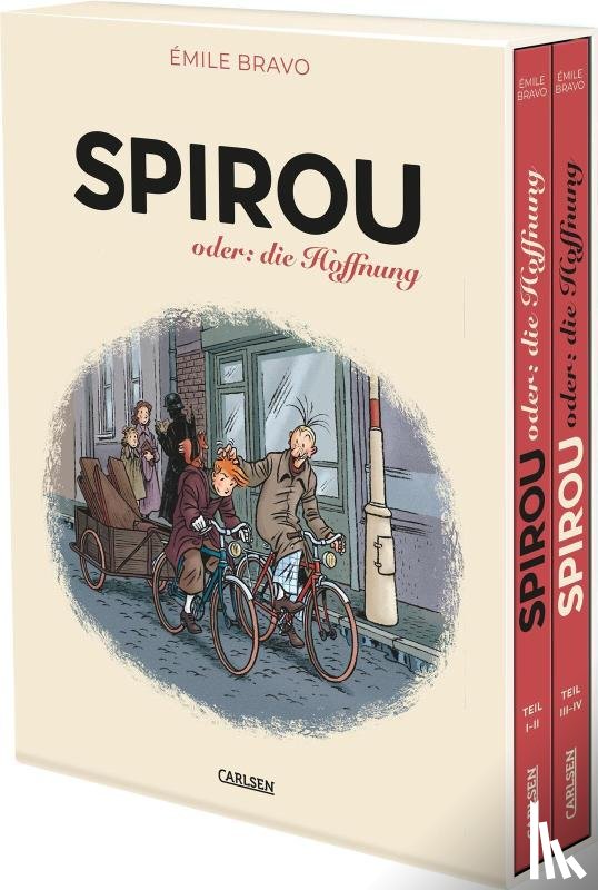 Bravo, Émile - Spirou und Fantasio Spezial: Spirou oder: die Hoffnung 1-4 im Schuber