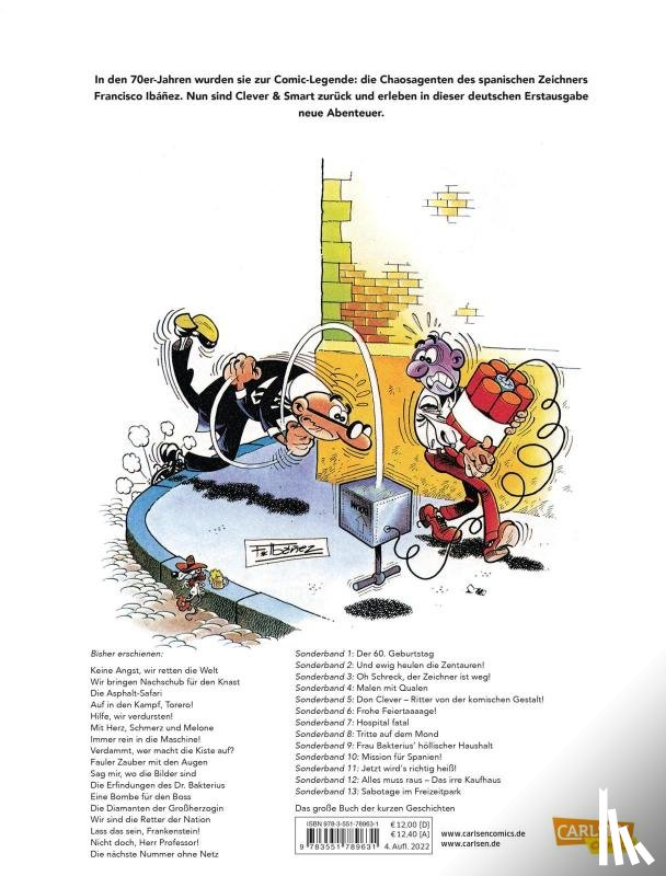 Ibáñez, Francisco - Clever und Smart Sonderband 1: Der 60. Geburtstag
