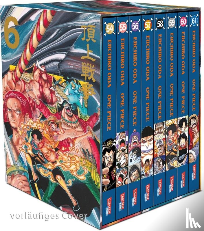 Oda, Eiichiro - One Piece Sammelschuber 6: Marine Ford (inklusive Band 54-61)